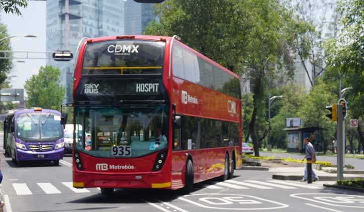 MB Metrobus Alexander Dennis Enviro500MMC 935